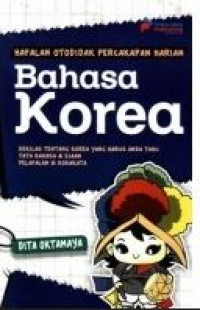Image of Hafalan otodidak percakapan harian: bahasa Korea