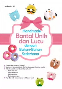 Image of Handmade bantal unik dan lucu dengan bahan-bahan sederhana