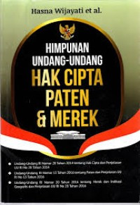 Image of Himpunan Undang-undang hak Cipta Paten & Merek