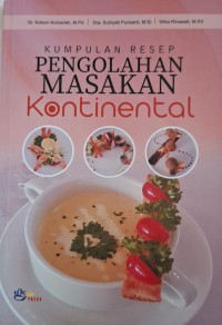 Image of Kumpulan resep pengolahan masakan kontinental