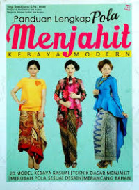 Image of Panduan lengkap pola menjahit kebaya modern